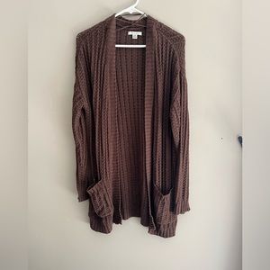 Aerie brown cardigan
